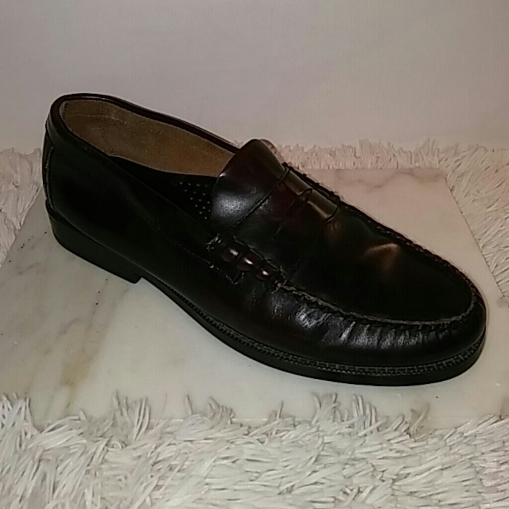 🎉SOLD🎉 Bass Mens Walton Leather Penny Loafers
